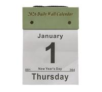 Xijobido Calendario Da Parete Giornaliero,Agenda A Strappo Pianificatore - Calendario Da Parete 2026 Con Pagine Per 365 Giorni | Per Camera Da Letto Stanza Di Studio Soggiorno Dormitorio Studenti