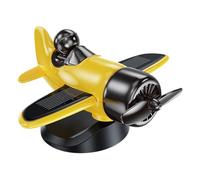 Xijobido Ornamento rotante per cruscotto a forma di aeroplano ad energia solare, decorazioni per la casa per viaggi, uomini, donne, compleanno, quotidiano, Natale, privato