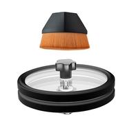 Xijobido Record Label Saver | Morsetto Spazzola Pulizia Per Vinile | Strumento Pulizia Protettivo Album,Per Musicofili Collezione Casa Studio Appartamento