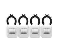 Xijobido Ruote Per Mobili - 4 Pezzi Rotelle Adesive,360 Gradi Girevoli Slitte Mini Elettrodomestici Con Freno | Per Mobili, Cestino Dei Rifiuti, Scatola, Piccoli Elettrodomestici, Utensili Da Cucina