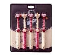 Xijobido Spazzolino da Denti 3 Lati,5 Pezzi Spazzolino Spaziale Per Bambini - Strumento Per Cura Gengivale Pulizia Profonda Per Eta 3-12 Anni Casa Viaggio