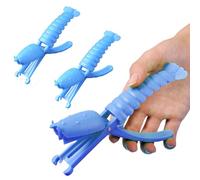 Xijobido Strumento Per Sbucciare I Gamberi - Sgusciatore Portatile Per Gamberi Di Fiume | Accessorio Per Pelare L'Aragosta | Per Adulti Bambini Cucina Campeggio Barbecue Cottura Culinaria Frutti di