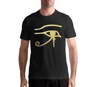 XIKANGGMEI Das Alan Parsons Project Atmungsaktive Herren Tops Kurzarm T-Shirts Schwarzes T-Shirt Black