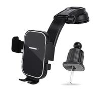 XIKAYA Porta Cellulare Auto, Super ventosa Supproto Telefono Auto Universale，Girevole a 360° - Utilizzo con una sola mano - Clip di uscita, Porta telefono auto (4-7" Smartphone) (specchi)
