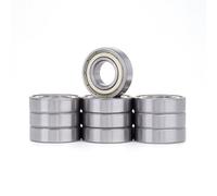 XiKe 10 pezzi Cuscinetti a sfera 6002ZZ 15x32x9mm - Acciaio 100Cr6