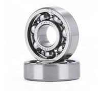 XiKe 2 pezzi 6000 C3 Cuscinetti a Sfera 10x26x8mm Tipo Aperto e Acciaio al Cromo, Adatti per DIY, Moto, ATV, Cambio, Motore, CNC, Agricoltura, Ingegneria, Macchinari da Giardinaggio.