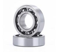 XiKe 2 pezzi 6004 C3 Cuscinetti a sfera 20x42x12mm Tipo Aperto e Acciaio al Cromo, Adatti per DIY, Moto, ATV, Cambio, Motore, CNC, Agricoltura, Ingegneria, Macchinari da Giardinaggio.