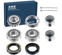 XiKe 2 set per assali da 3/4"""" pollici Il kit mozzo ruota per rimorchio include cuscinetti LM11949/LM11910 11174TB Guarnizione diametro esterno 1