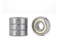 XiKe 4 pezzi 6000ZZ Cuscinetto a sfera a doppia tenuta 10x26x8mm Acciaio cromato e Pre-lubrificati, 6000-2Z Cuscinetti a sfere a gola profonda.