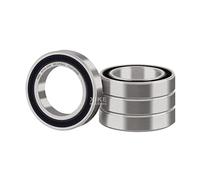 XiKe 4 Pezzi 6703-2RS Cuscinetti a sfera 17x23x4mm Pre-lubrificato e Acciaio cromato, 6703RS Cuscinetto a sfera con doppia guarnizione in gomma.