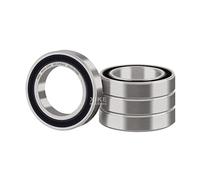 XiKe 4 Pezzi 6804-2RS Cuscinetti a sfera 20x32x7mm Pre-lubrificato e Acciaio cromato, 6804RS Cuscinetto a sfera con doppia guarnizione in gomma.