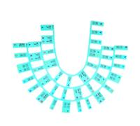 XIKSJW Adesivi Note Musicali per Tastiera Tastiera 88 Tasti Tastiera Musicale Principianti Rimovibili Tastiera Yamaha antiaderenti in Silicone Guida alle Note di PianoforteColori Colorati