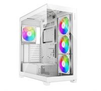 Xilence Gehäuse Gleam white XG271 Midi/minitower ATX 3,5 " X818.W.ARGB
