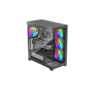 Case Xilence XILENT Gleam Tower Tempered Glass Nero