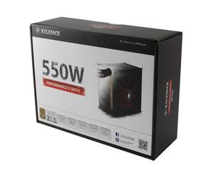Xilence XP550R9 550W ATX Nero Rood power supply unit PSU PC voeding XN071