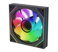 Xilence XPF120UR.ARGB Reverse PWM ARGB Gaming PC Case Ventola, specchio Infinity, Hydro Bearing, funzionamento silenzioso e a bassa vibrazione fino a 27 dB(A), flusso d'aria elevato, cavo fino a 550