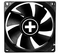 Xilence XPF80.B - Ventola silenziosa da 80 mm, piccolo 3 pin/4 pin, montaggio semplice, lunghezza cavo da 300 mm, Hydro Bearing, buon flusso d'aria, flusso d'aria efficiente e raffreddante, PC da