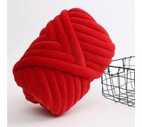 XILENY Fettuccia per Borse a Uncinetto, Filato Gigante 500g Lana Morbida Chunky Yarn Tubolare, Gomitolo di Filato Chunky Yarn per Borse, Coperte, Nidi di Animali Domestici