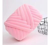 XILENY Fettuccia per Borse a Uncinetto, Filato Gigante 500g Filato di Lana Morbida Chunky Yarn Tubolare, Gomitolo di Filato Chunky Yarn per Borse, Coperte, Nidi di Animali Domestici