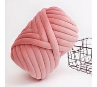 XILENY Fettuccia per Borse a Uncinetto, Filato Gigante 500g Lana Morbida Chunky Yarn Tubolare, Gomitolo di Filato Chunky Yarn per Borse, Coperte, Nidi di Animali Domestici