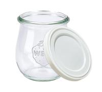 XILMARK 12 coperchi in plastica riutilizzabili e compatibili per vasetti Weck da 220 ml, coperchi yogurt, coperchio barattoli di vetro, coperchi riutilizzabili yogurt, coperchi barattoli yogurt,