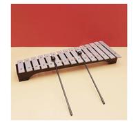 Xilofoni Percussion Kit Strumento A Percussione Didattico Xilofono Rosso A 15 Note Pianoforte In Lamiera Di Alluminio A 15 Note Con Borsa Per Pianoforte(Aluminum sheet)