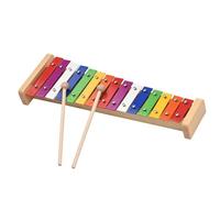 Xilofoni Percussion Kit Xilofono Glockenspiel A 15 Note Base In Legno Regalo A Percussione In Alluminio Colorato Con 2 Mazze