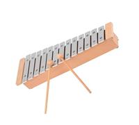 Xilofoni Percussion Kit Xilofono Per Pianoforte Portatile In Alluminio Con Glockenspiel A 13 Note, Dotato Di 2 Bastoncini Di Legno