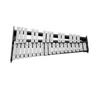 Xilofono A 32 Note Glockenspiel Educativo Base In Legno Barre In Alluminio Massiccio Con Mazze Con Borsa Per Il Trasporto