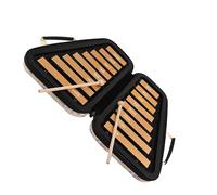 Xilofono con piastra in alluminio a 16 note squisito Glockenspiel con strumento a percussione a mazzuolo Glockenspiel Strumento A Percussione (Color : Aprico pink color)