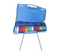 Xilofono da 25 note e due mazze per strumenti a percussione per bambini per