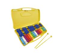 Xilofono Glockenspiel 25 Note Glockenspiel Xilofono Tasti Metallici Colorati Strumento Musicale Ritmico A Percussione Con 2 Mazze Portatili