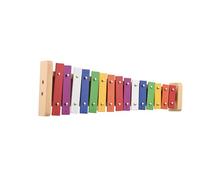 Xilofono Glockenspiel A 15 Note Base In Legno Barre Colorate Con 2 Bacchette Strumento Musicale Educativo A Percussione