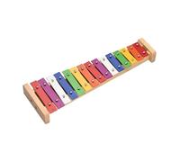 Xilofono Glockenspiel A 15 Note Base In Legno Barre In Alluminio Colorato Con 2 Mazze Strumento Musicale A Percussione
