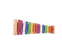 Xilofono Glockenspiel A 15 Note Base In Legno Barre In Alluminio Colorato Strumento Musicale Educativo A Percussione Con 2 Mazze