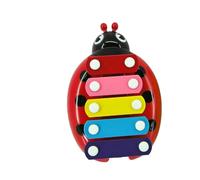 Xilofono Glockenspiel colorato a 5 note con strumento musicale con mazze in legno