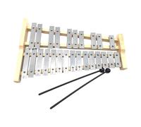 Xilofono In Alluminio Portatile Compatto Per Principianti Glockenspiel Professionale A 25 Note Con Mazze Per Percussioni Educative