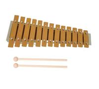 Xilofono Legno 13 Note Glockenspiel Classico Colore Legno Xilofono Tasti Metallici Ritmo Strumento Portatile Per Principianti