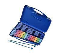 xilofono legno 25 Note Glockenspiel Xilofono Educativo Con Custodia 2 Bacchette Adatto Per Principianti E Studenti Strumenti A Percussione (Color : Blue)
