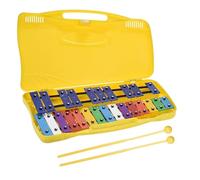 Xilofono Legno Colorato 25 Note Glockenspiel Xilofono Percussioni Ritmo Strumento Musicale Con 2 Mazze Custodia Per Il Trasporto