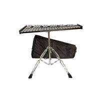 xilofono legno Glockenspiel A 37 Note Con Supporto Regolabile Set Di Strumenti A Percussione Campane In Metallo Per Xilofono Per Principianti (Color : No music stand)