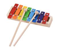 Xilofono Legno Glockenspiel Xilofono A 8 Tasti Di Dimensioni Compatte Con Mazze In Legno Strumento Musicale A Percussione Per