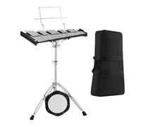 Xilofono Legno Kit Professionale Di Percussioni Xilofono A 32 Note Per Adulti Con Pad Per Esercitarsi Con Batteria Da 8 Pollici