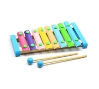 Xilofono Legno Strumenti Musicali Per Principianti 8 Note Bacchette Per Xilofono In Legno Chiavi Colorate Piccolo Strumento A Percussione Xilofono