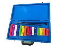 Xilofono Legno Strumento A Percussione Musicale Colorato Xilofono Glockenspiel A 15 Tasti Con Mazze Per Custodia Per Senso Musicale