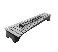 xilofono legno Strumento A Percussione Piastra In Alluminio A 15 Toni Qin Glockenspiel A 15 Toni Qin Battuto A Mano A 15 Toni Per Principianti E Studenti (Color : Silver)