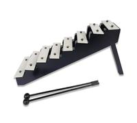 xilofono legno Strumento A Percussione Strumento Musicale A Percussione Per Pianoforte A Gradini In Metallo Con Carillon A 8 Toni (Color : 01)