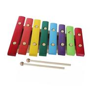 Xilofono Legno Strumento A Percussione Xilofono A Percussione Standard In Mogano A 8 Toni Per Principianti(B)