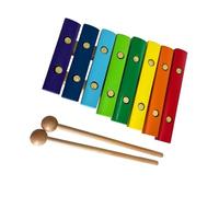 Xilofono Legno Strumento Musicale Xilofono In Legno A 8 Note Con 2 Mazze In Legno Chiavi Colorate In Legno Di Betulla Xilofono