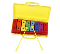 Xilofono Legno Xilofono A 8 Note Campana A Mano Strumento A Percussione Colorato Per Principianti Ottimo Tono